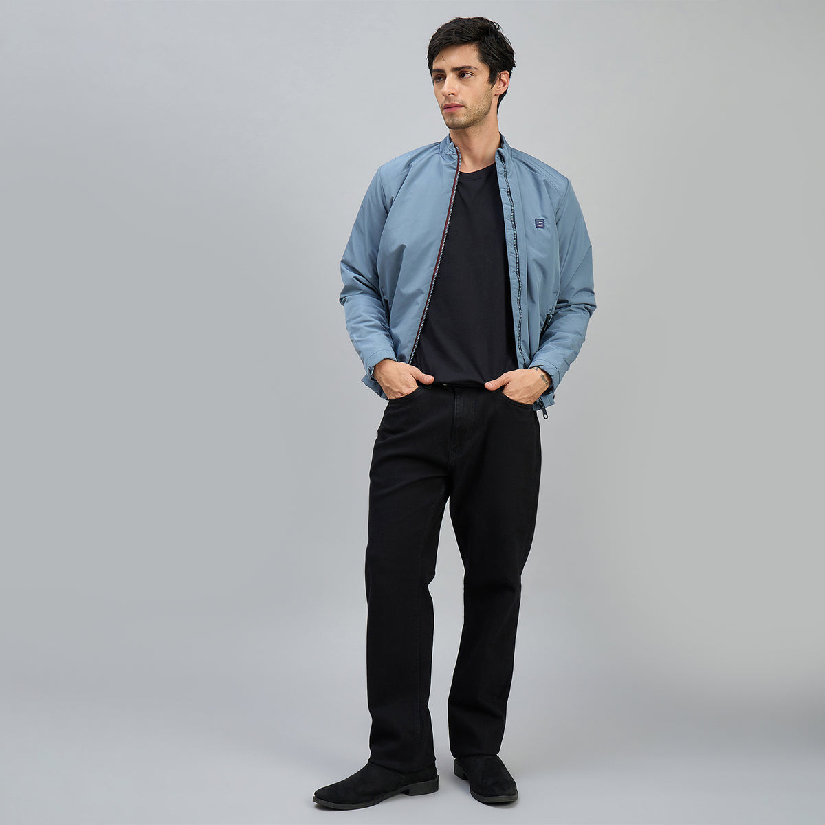 Duke Men Full Sleeve Regular Fit Casual Jacket (SDZ3231)