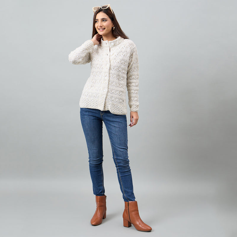 Duke Urban Women Full Sleeve Front Open Regular Cardigan (SDS1367R)