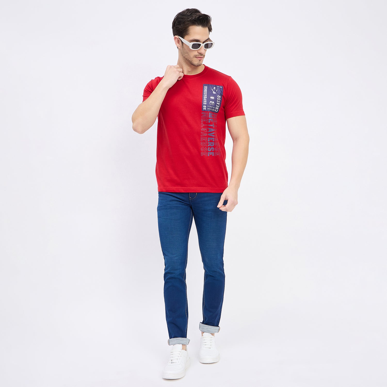 Duke Urban Men Half Sleeve Cotton T-shirt (ONLF260)