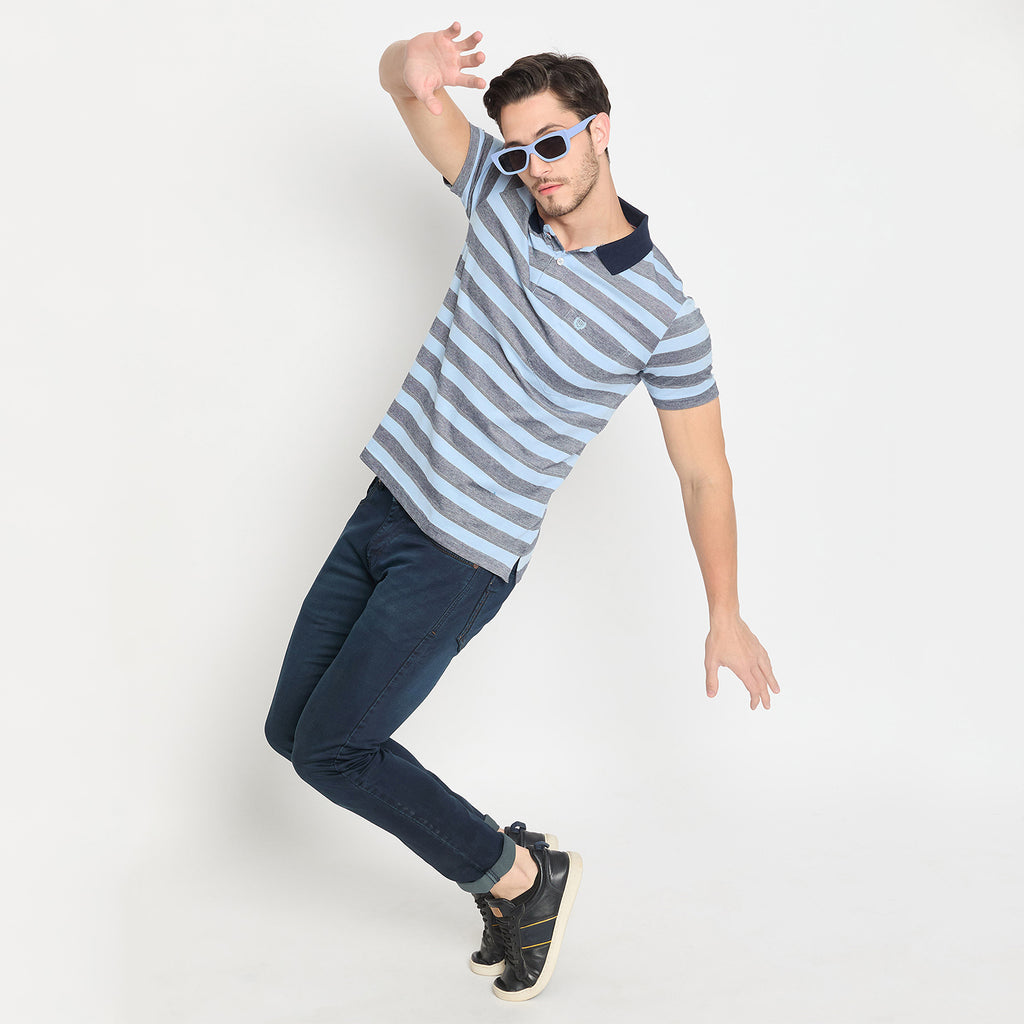 Duke Strardust Men Half Sleeve Cotton T-shirt (LF5882)