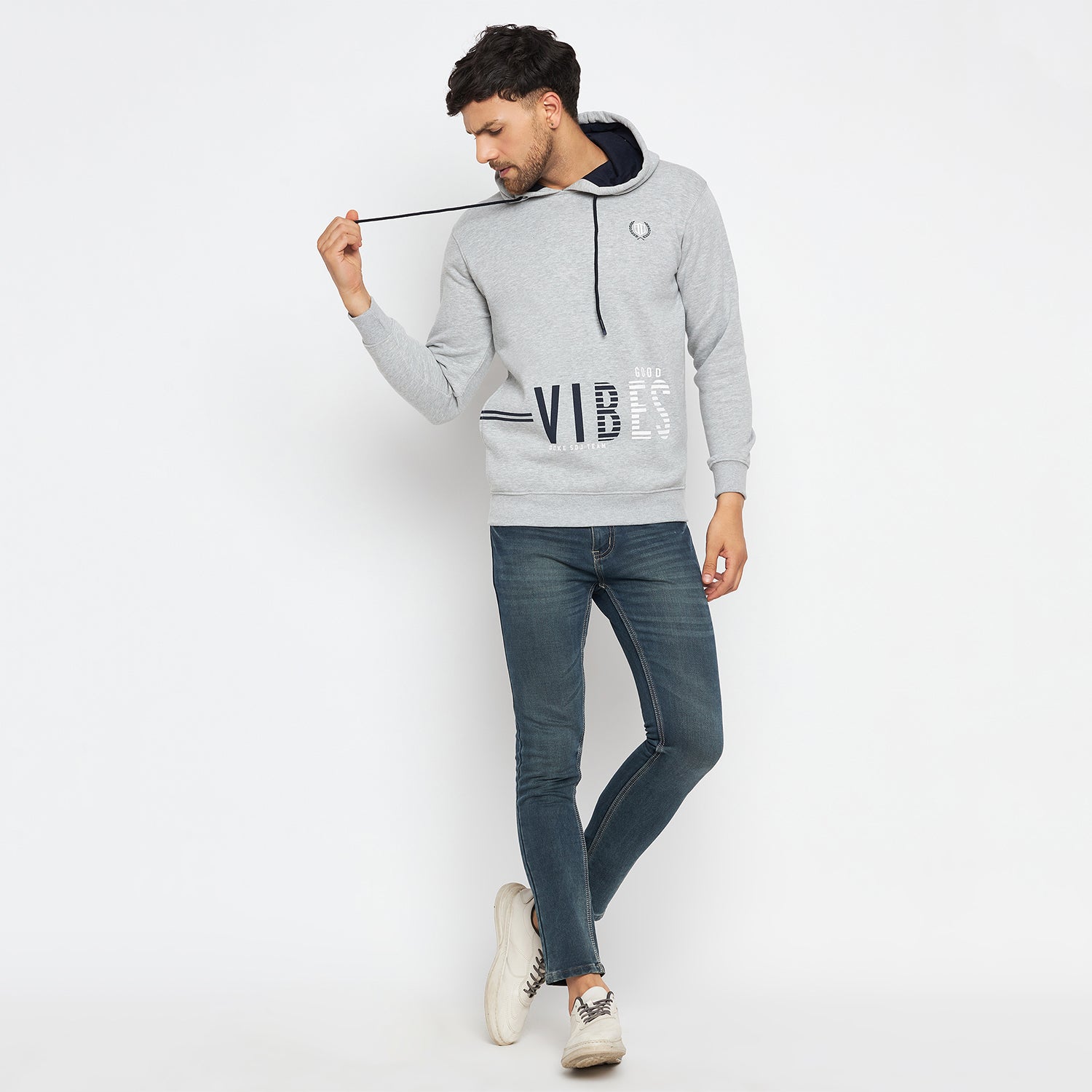 Duke Urban Men Hooded Sweatshirt  (LF3896)