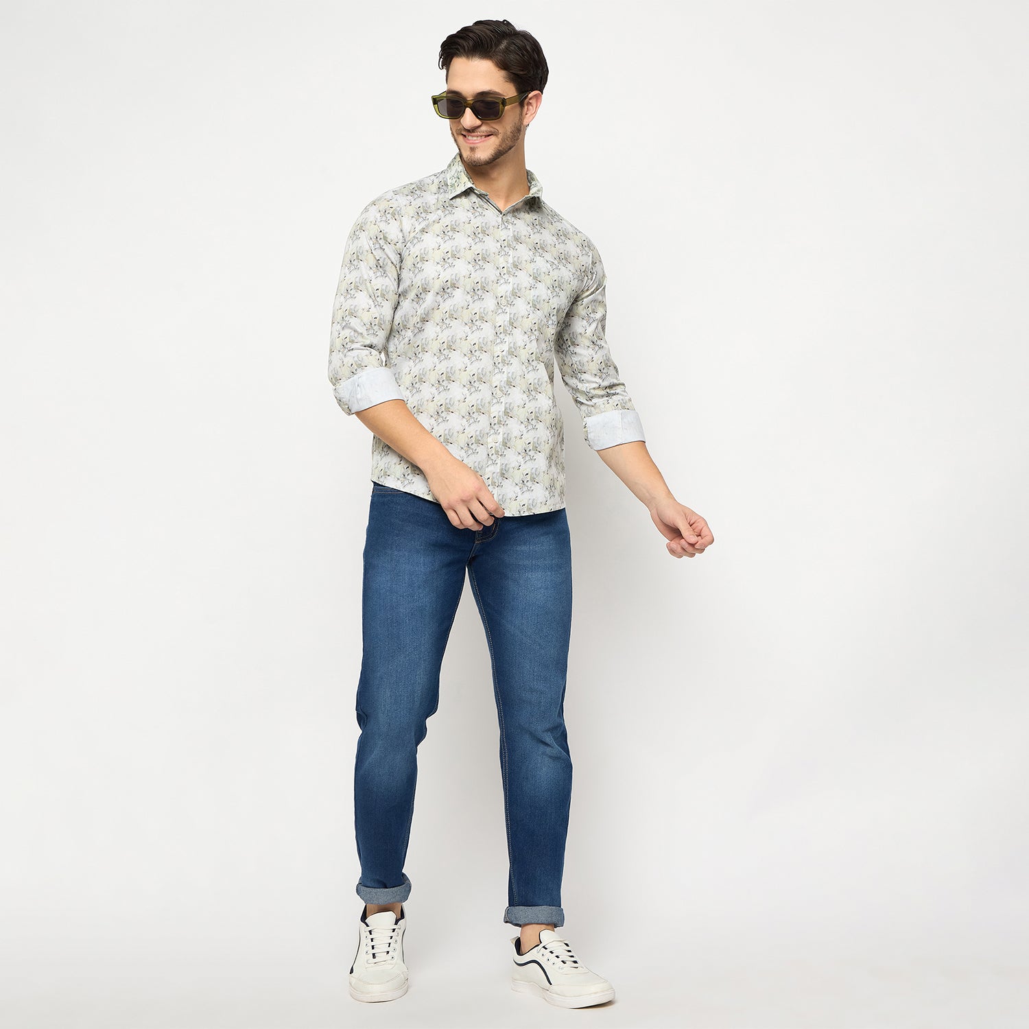 Duke Urban Men Full Sleeve Cotton Shirt (SDO7PRSO)