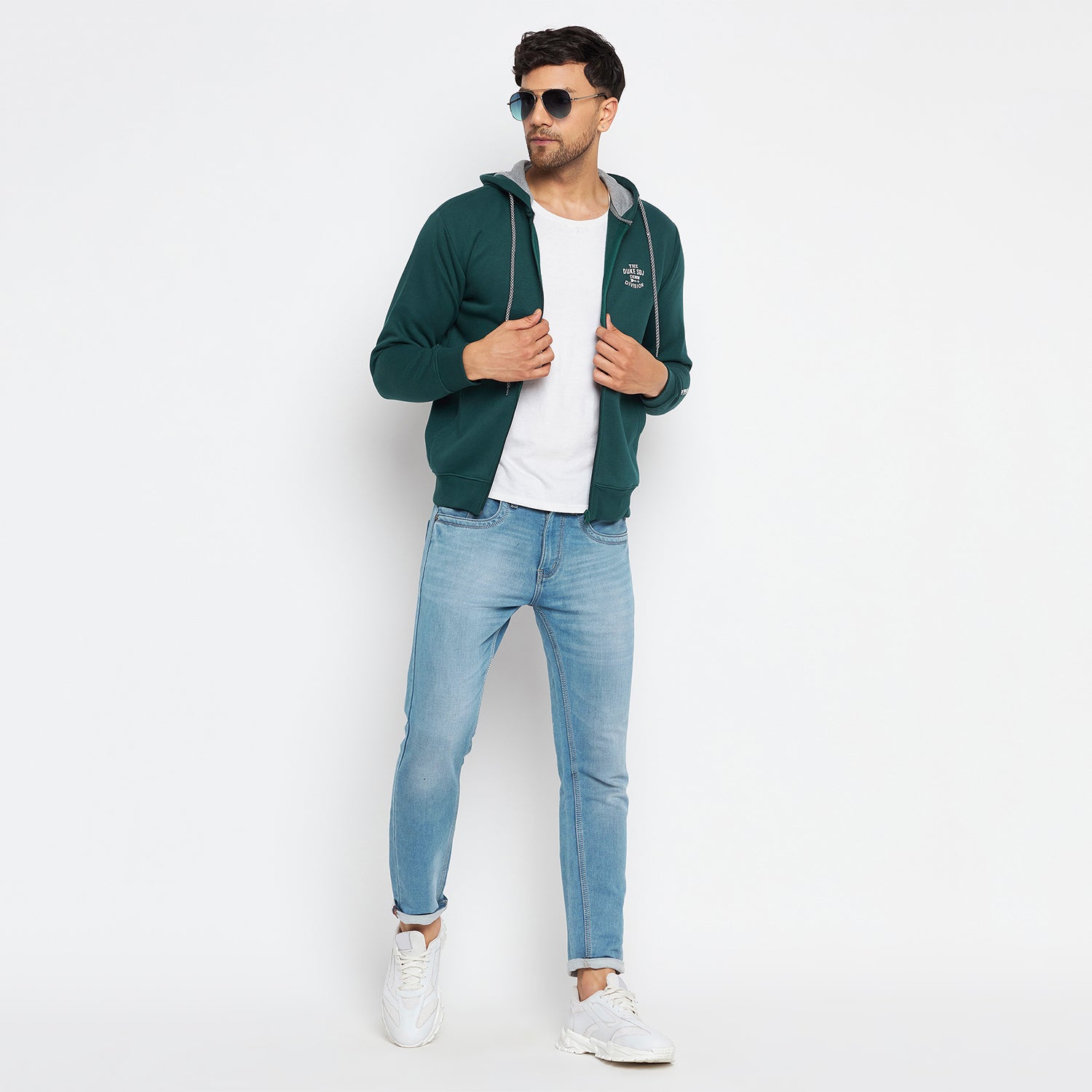 Duke Urban Men Hooded Neck Sweatshirt (LF6212)