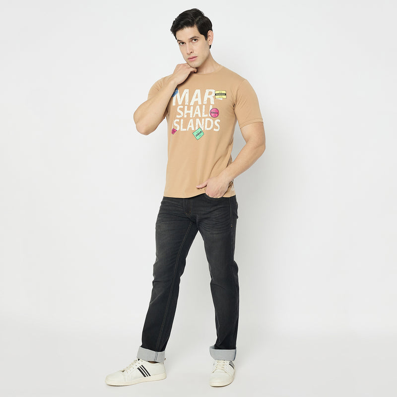 Duke Urban Men Half Sleeve Cotton Tshirt (LF7158)