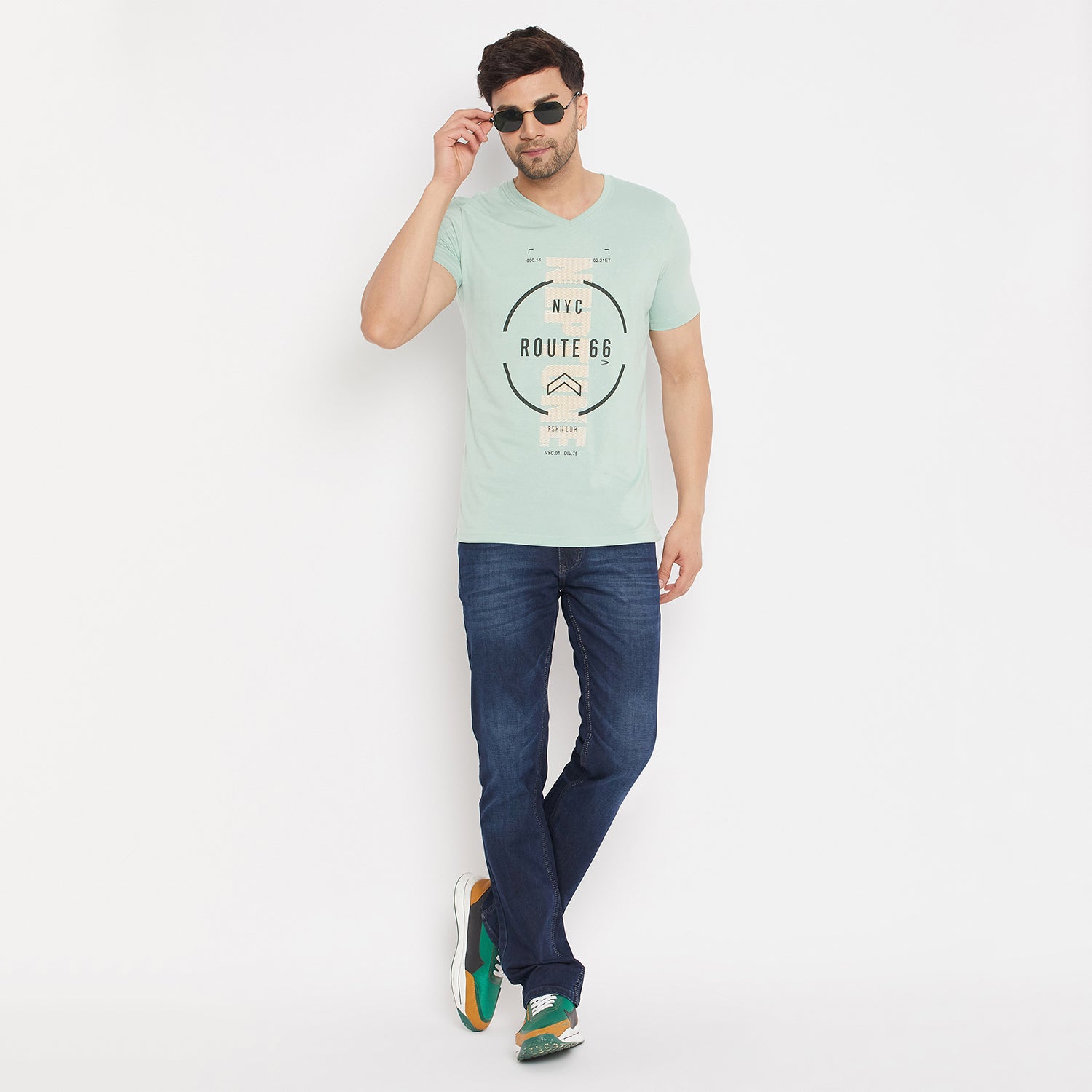 Duke Urban Men Half Sleeve Cotton T-shirt (MLF1129)