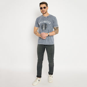 Duke Men Half Sleeve Cotton Tshirt (LF7427)