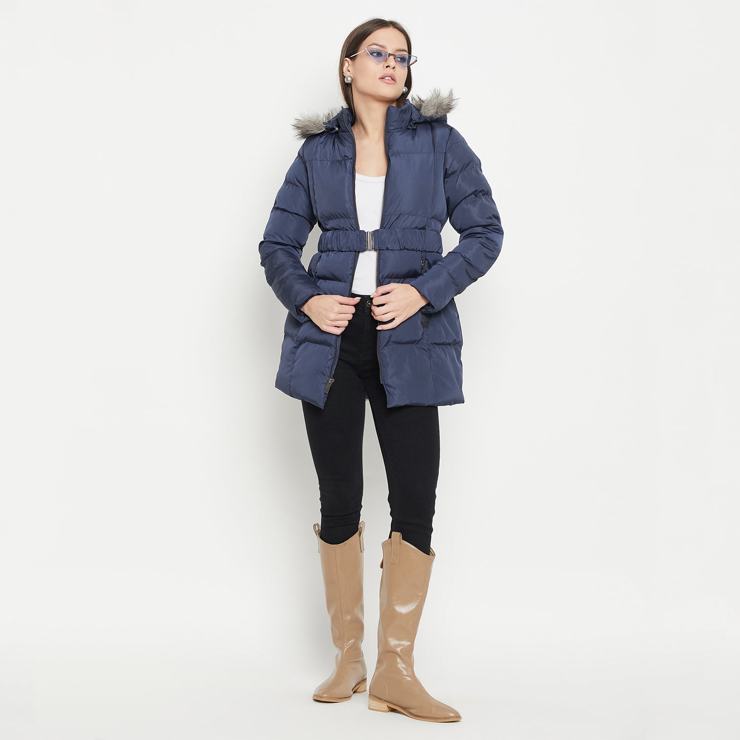 Duke Urban Women Full Sleeve Long Jacket (SDZ4017)