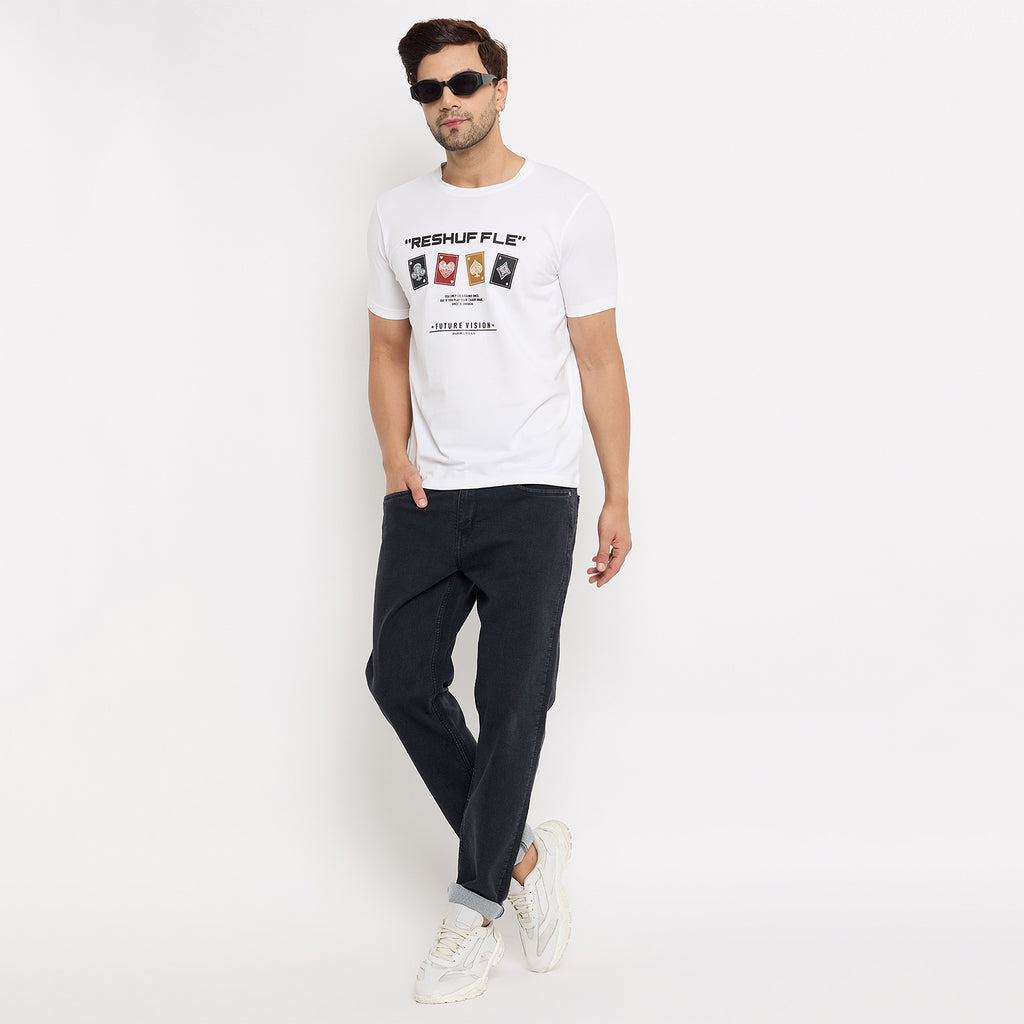 Duke Urban Men Half Sleeve Cotton T-shirt (LF7148)
