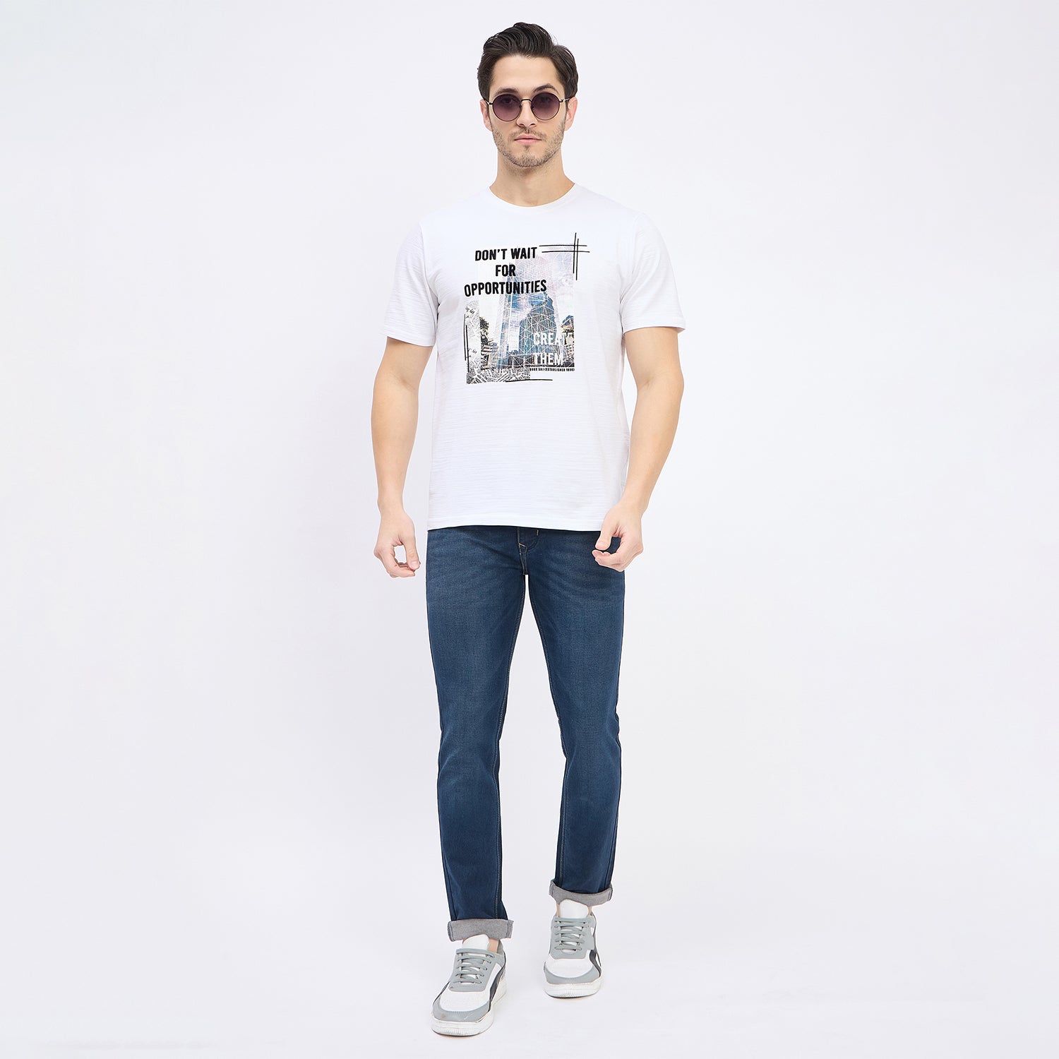 Duke Urban Men Half Sleeve Cotton T-shirt (ONLF256)