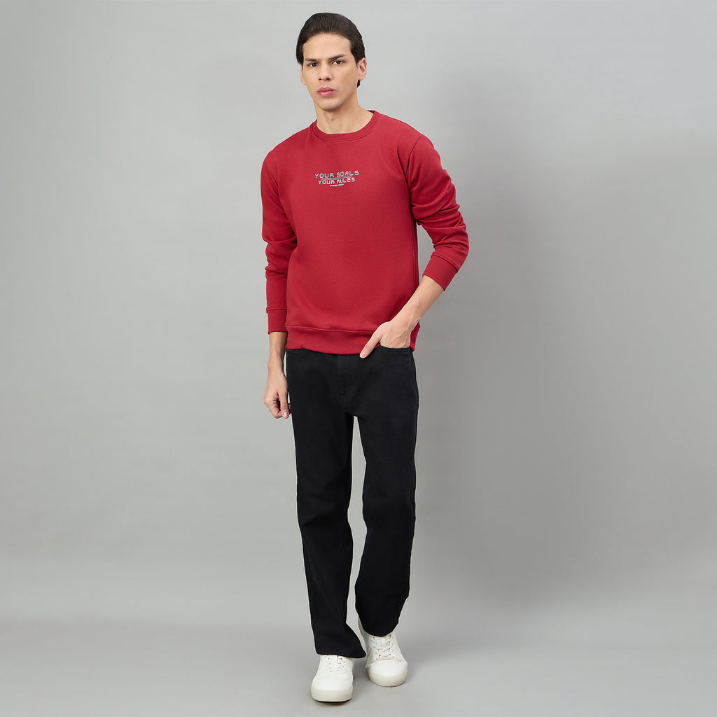 Duke Urban Men Round Neck Full Sleeve Regular Sweatshirt (LF6551)