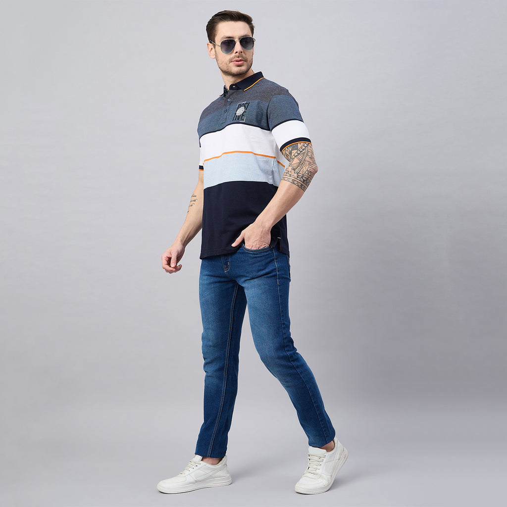 Duke Urban Men Half Sleeve Cotton Polo Tshirt (ON3253)