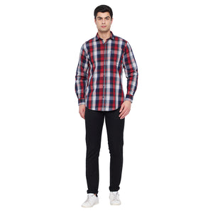Duke Men Stardust Cotton Full Sleeve Shirt (SDO5CKA)