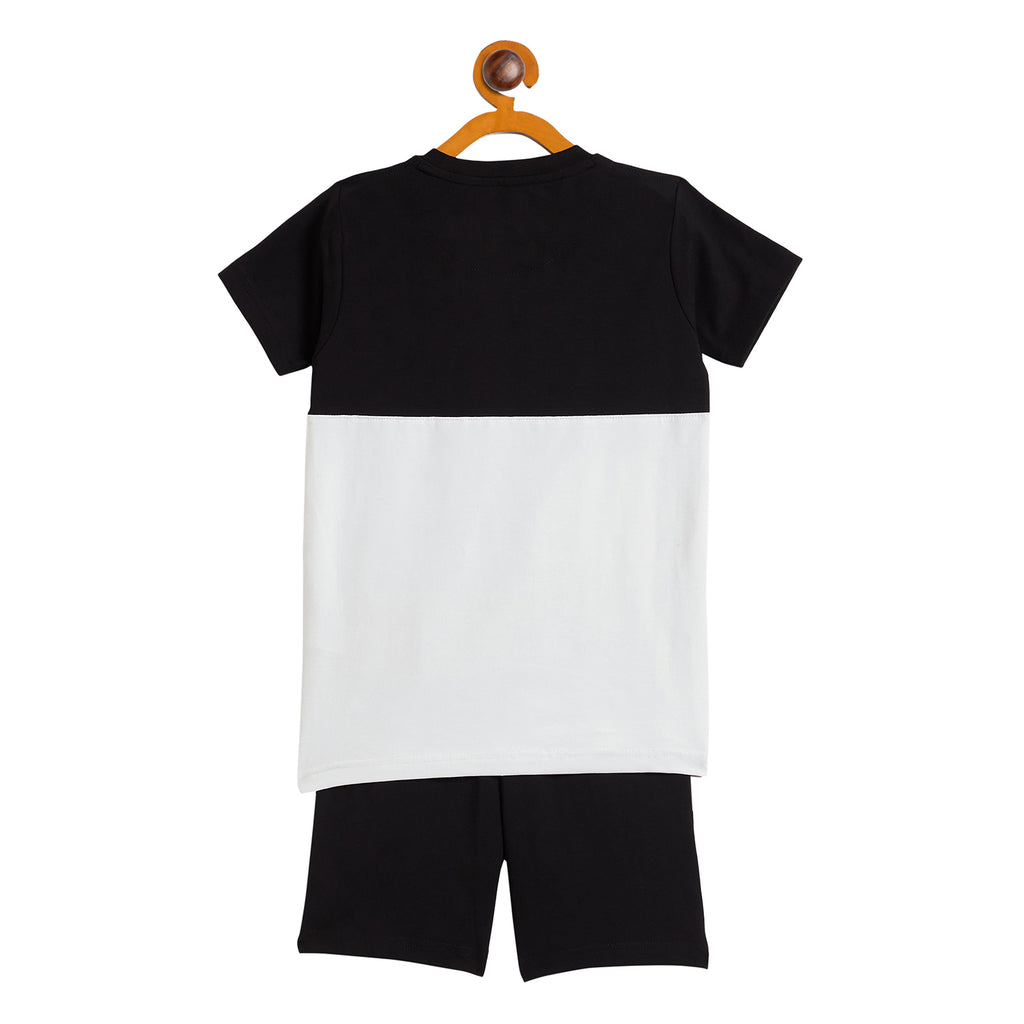 Duke Urban Boys Half Sleeve Tshirt & Bermuda Set (LF6042)