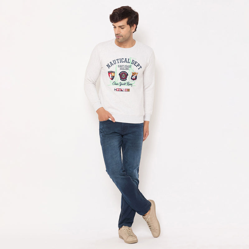 Duke Urban Men Printed Sweatshirt (LF6285)