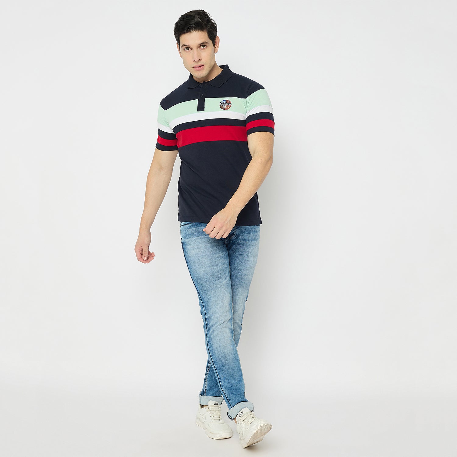 Duke Urban Men Half Sleeve Cotton Polo Tshirt (LF7396)