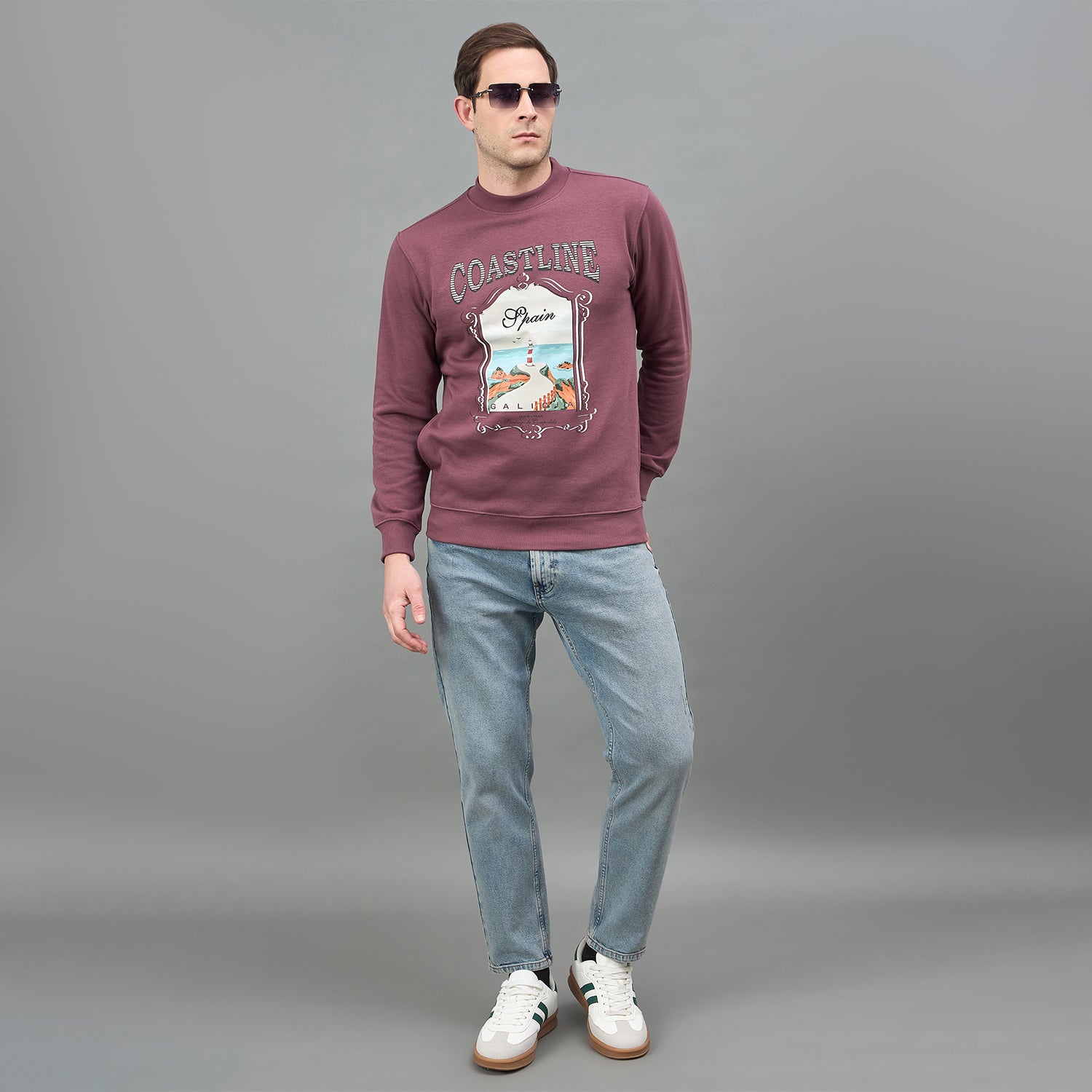 Duke Urban Men Round Neck Full Sleeve Sweatshirt (LF6468)