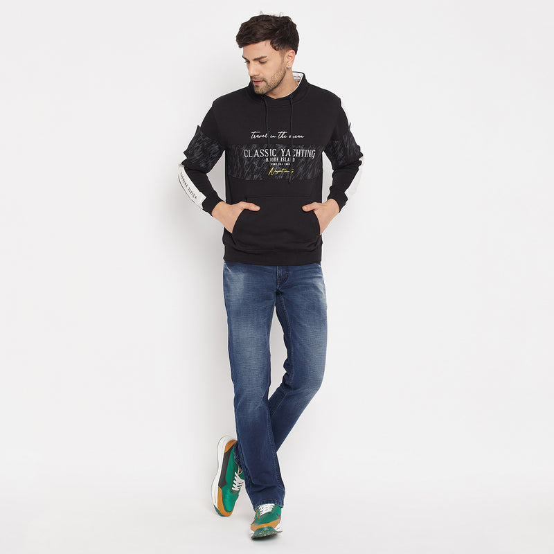 Duke Urban Men Cowl Neck Sweatshirt (LF6260)