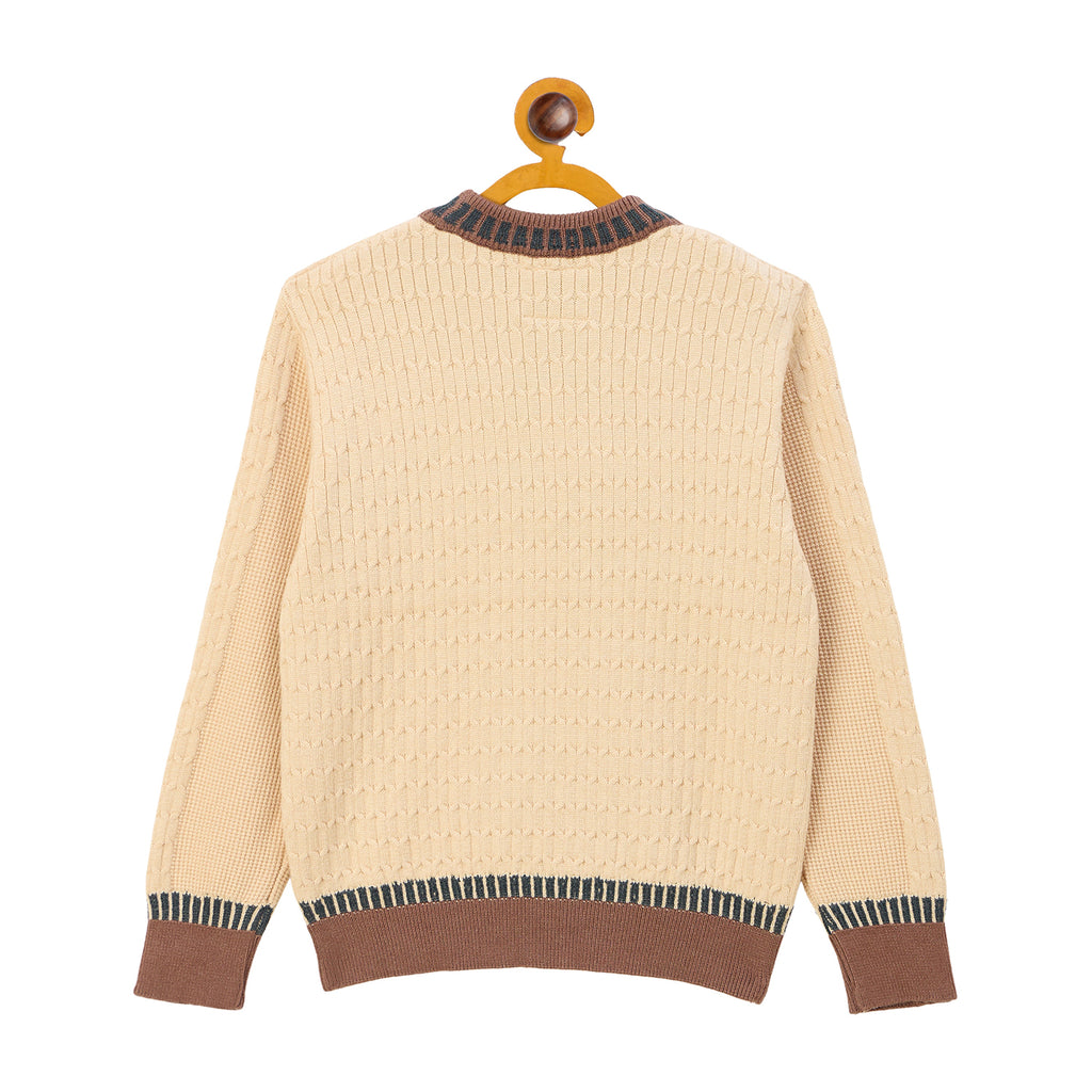 Duke Urban Boys Round Neck Full Sleeve Regular Sweater (S3638)
