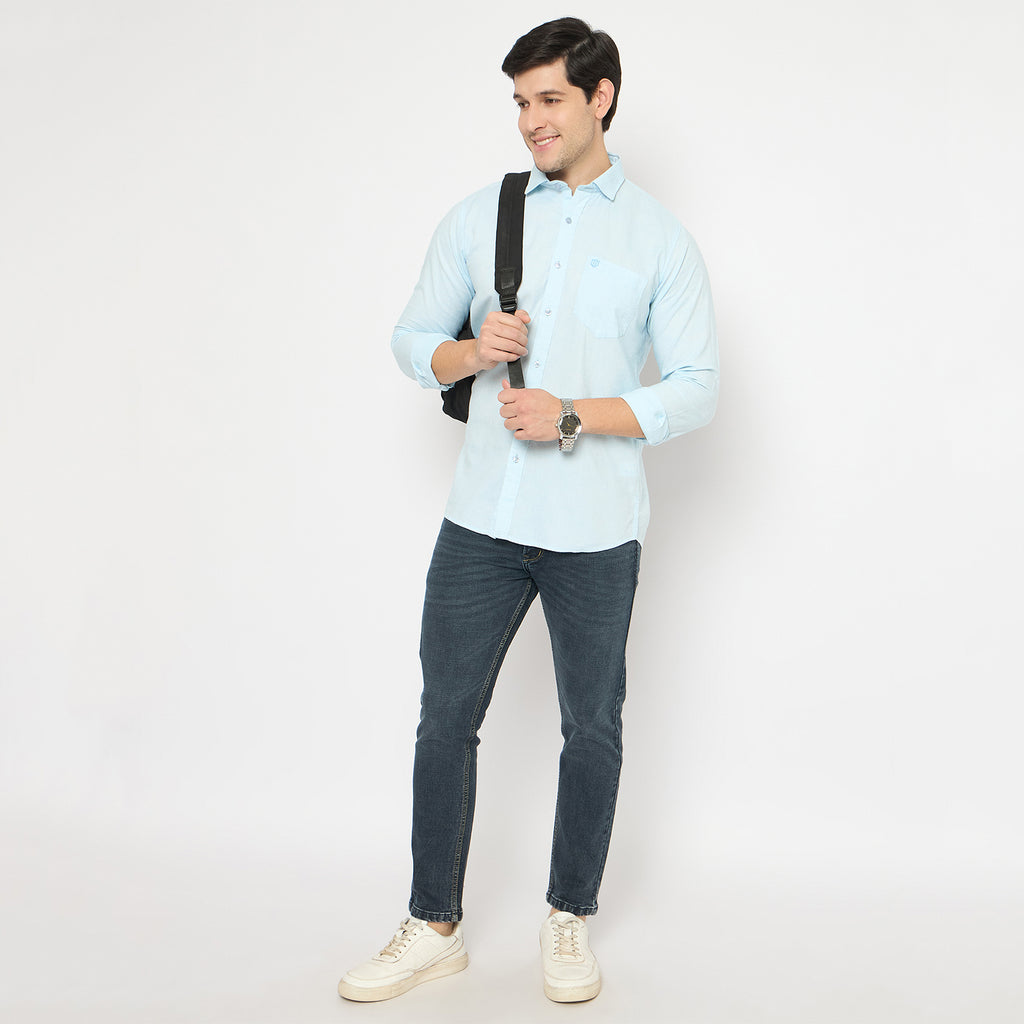 Duke Urban Men Full Sleeve Cotton Shirt (SDO8PLCC)