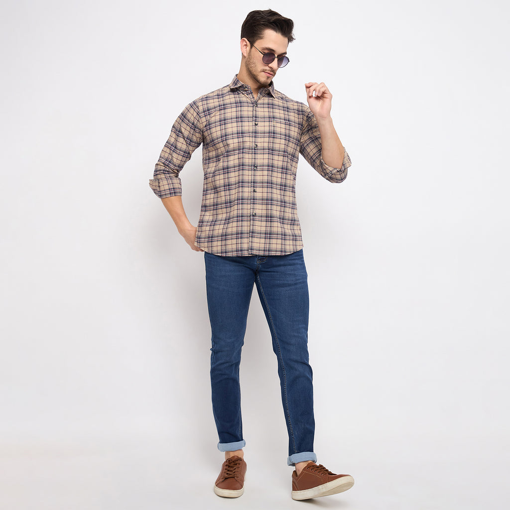 Duke Urban Men Full Sleeve Cotton Shirt (SDO8CKOK)