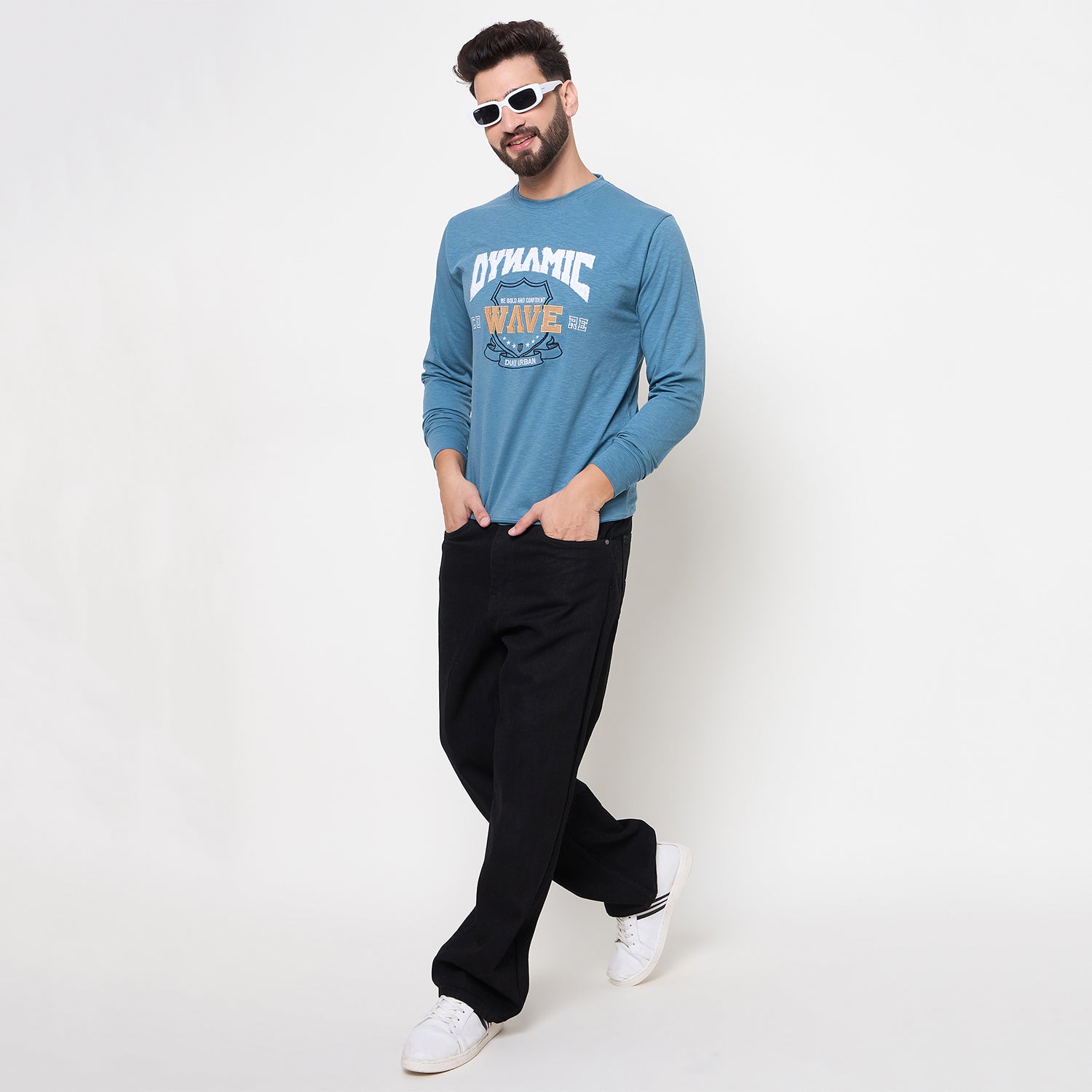 Duke Urban Men Printed Sweatshirt (LF6422)