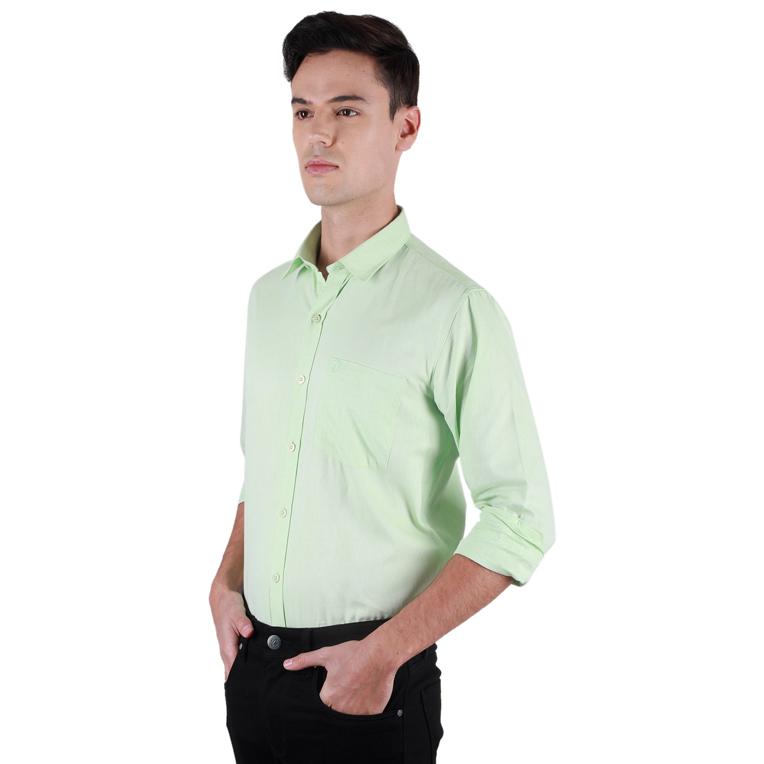 Duke Urban Men Full Sleeve Cotton Shirt (SDO7PLDB)