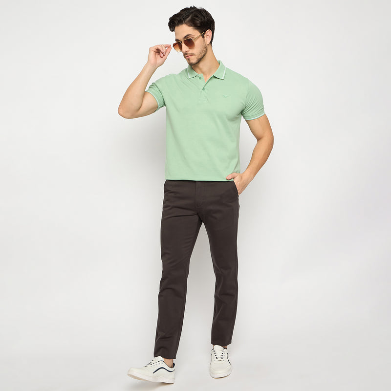 Duke Urban Men Flatfront Narrowfit Chinos Trousers (SDT4591)