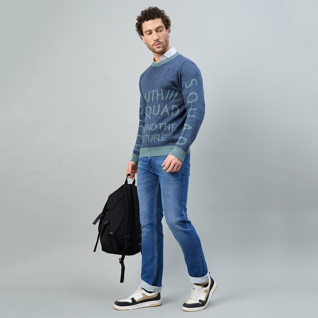 Duke Urban Men Full Sleeve Round Neck Pullover (SDS2118)