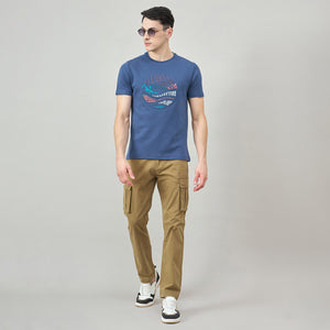 Duke Men Half Sleeve Cotton Tshirt (LF7502)