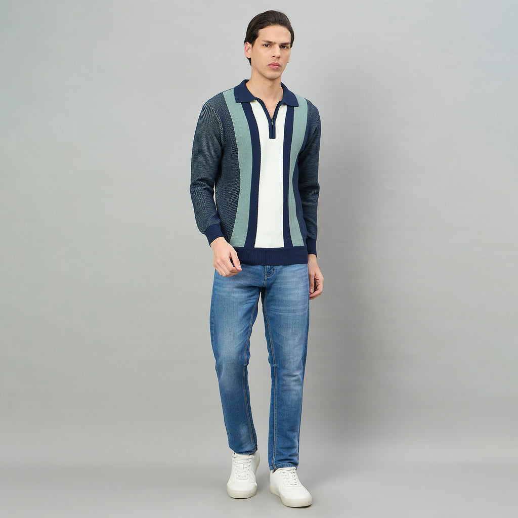 Duke Urban Men Half Sleeve Regular Sweater (SDS2358)