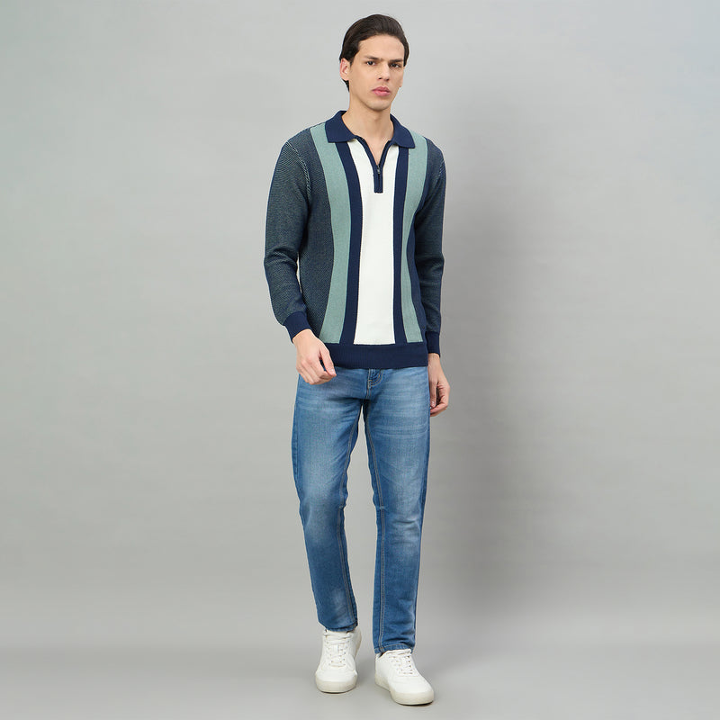 Duke Urban Men Half Sleeve Regular Sweater (SDS2358)