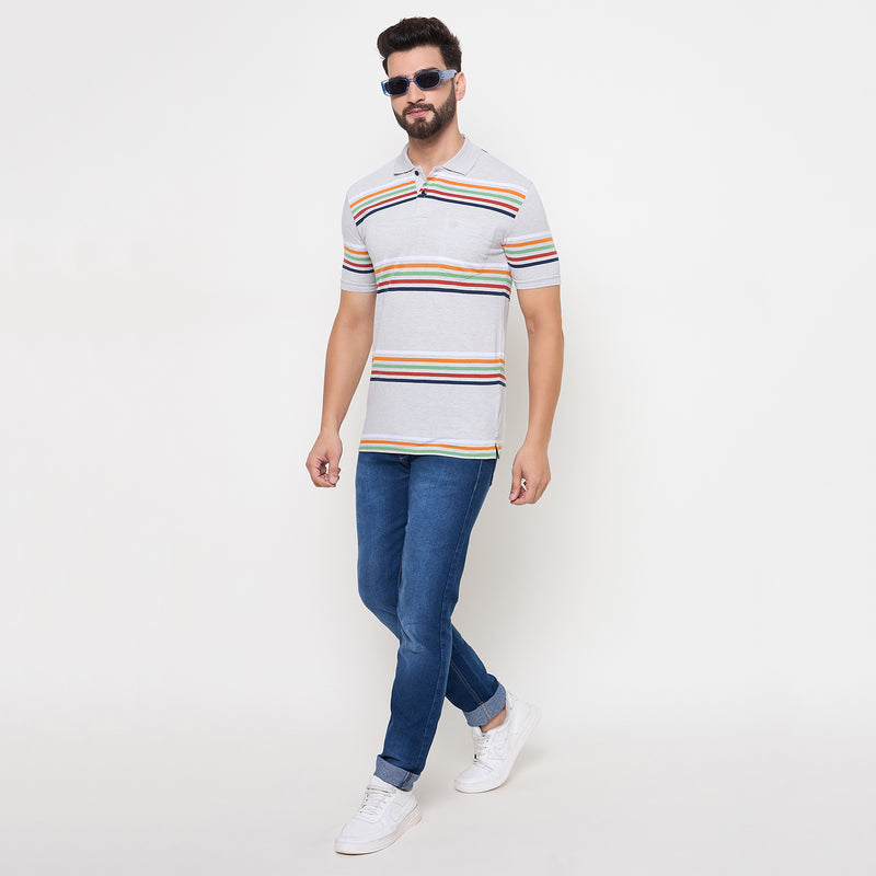 Duke Urban Men Half Sleeve Cotton Tshirt (LF7191)