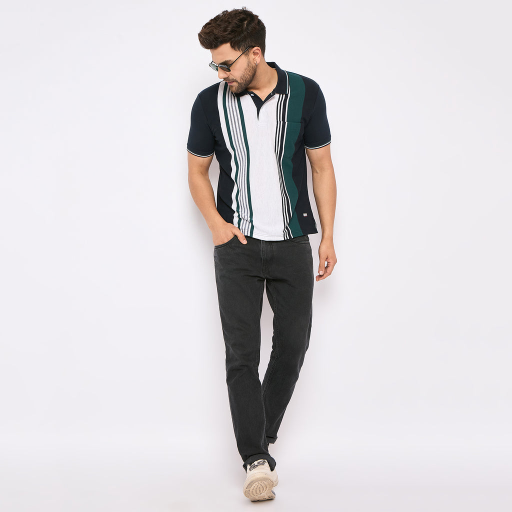 Duke Stardust Men Half Sleeve Cotton T-shirt (LF7268S)