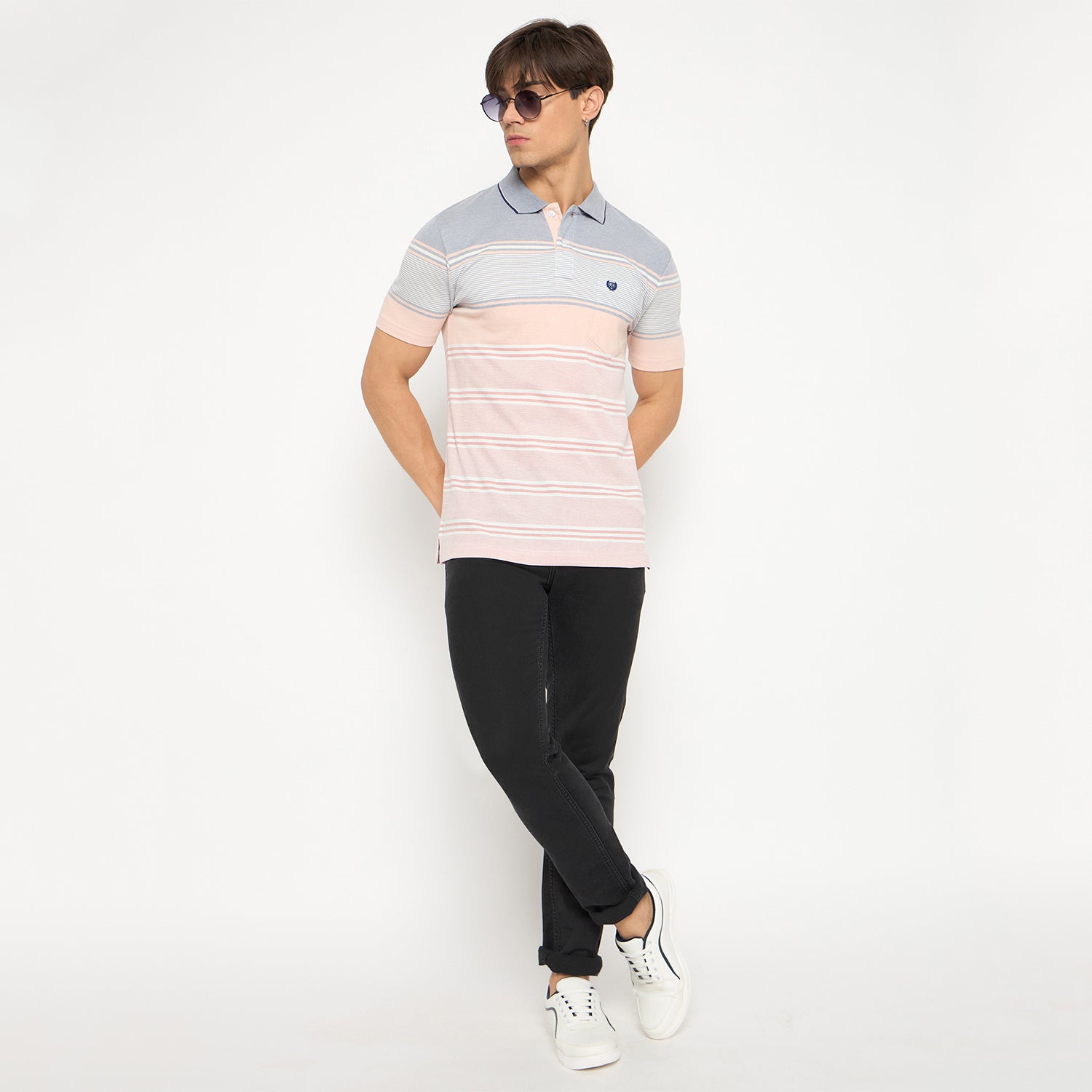 Duke Urban Men Half Sleeve Cotton T-shirt (LF7305)