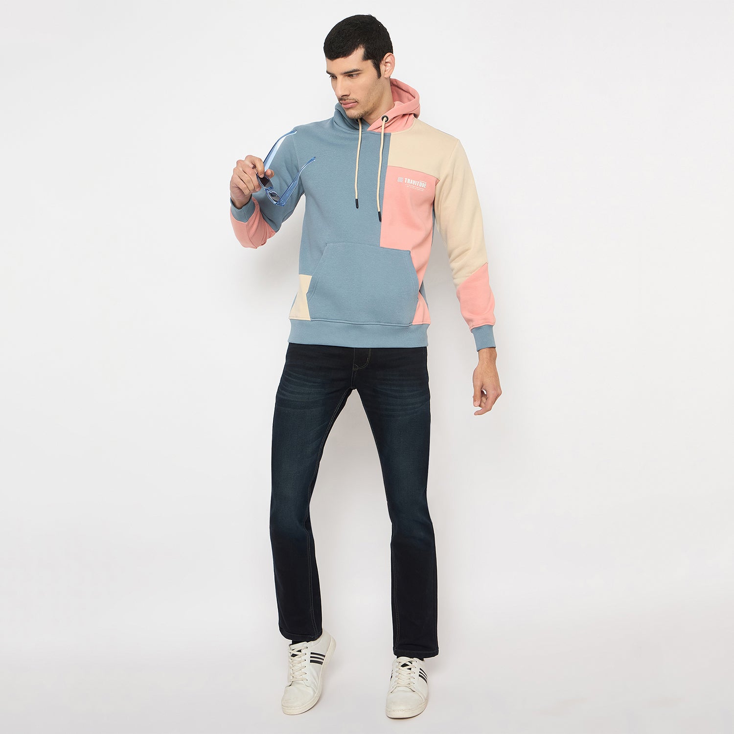 Duke Urban Men Full Sleeve Hooded Sweatshirt (LF6414)