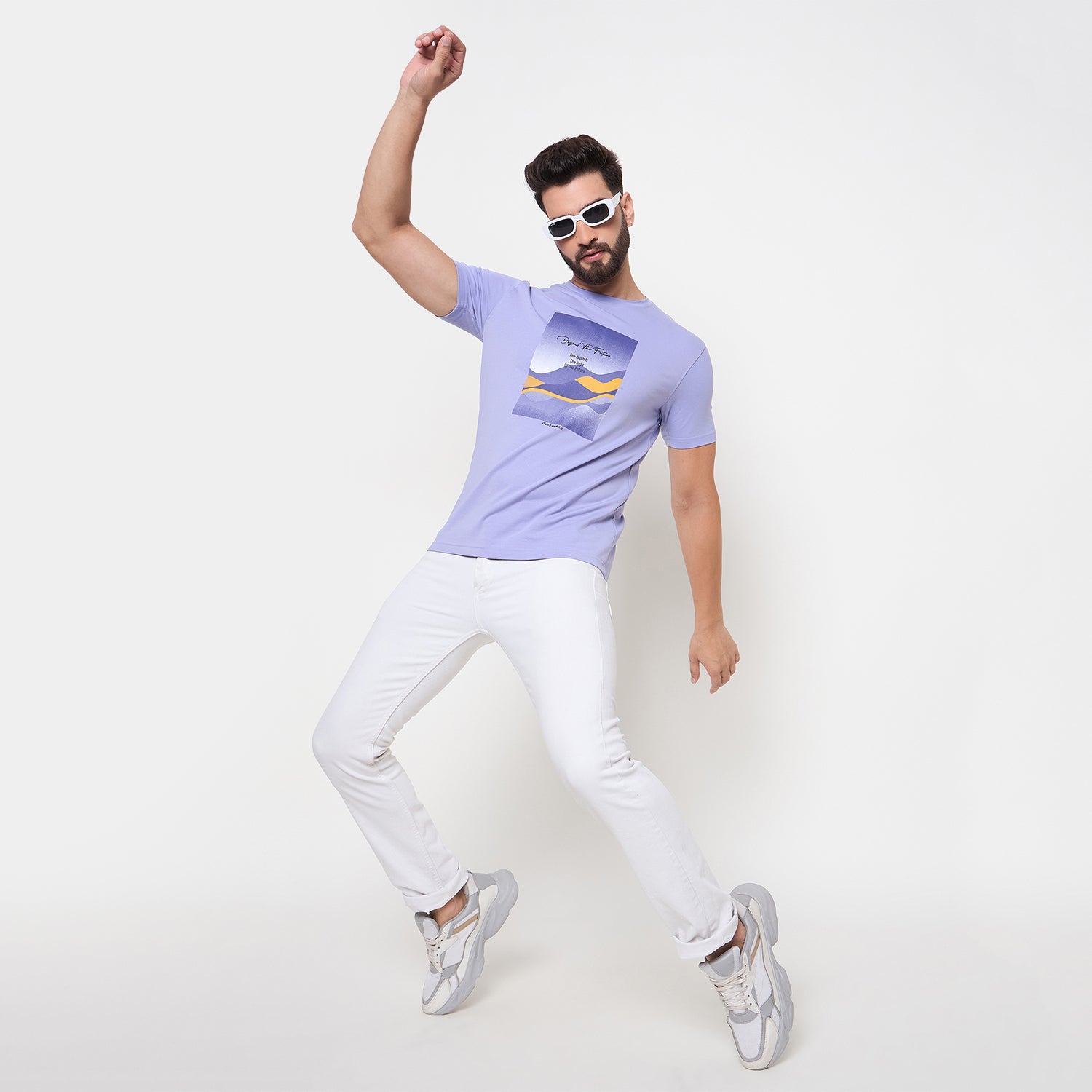 Duke Urban Men Half Sleeve Cotton Tshirt (MLF7289)
