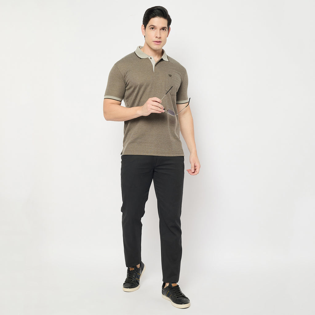 Duke Urban Men Half Sleeve Cotton Collared Tshirt (MSD67)