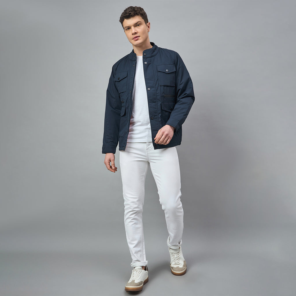 Duke Urban Men Full Sleeve Regular Bomber Jacket (SDZ4070N)