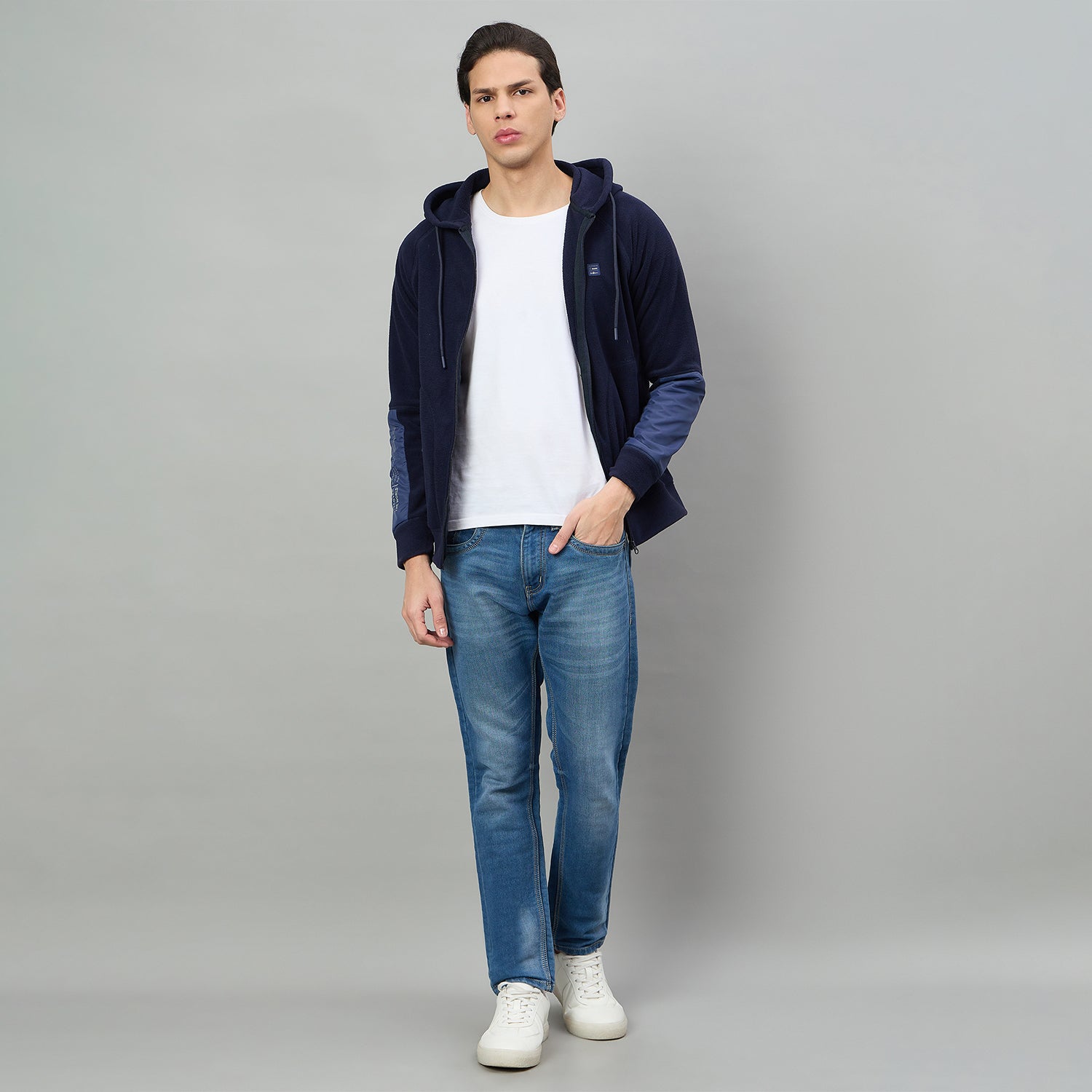 Duke Urban Men Full Sleeve Hooded Sweatshirt (LF6455)