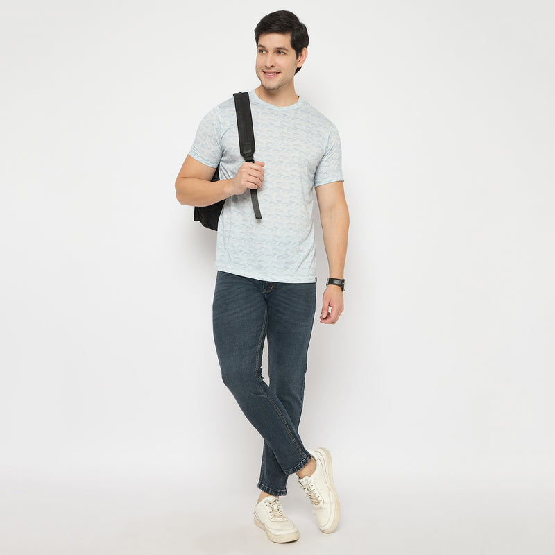 Duke Urban Men Half Sleeve Cotton Tshirt (LF7485)