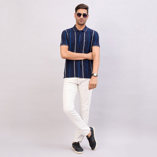 Duke Men Half Sleeve Cotton Polo Tshirt (ON2139)