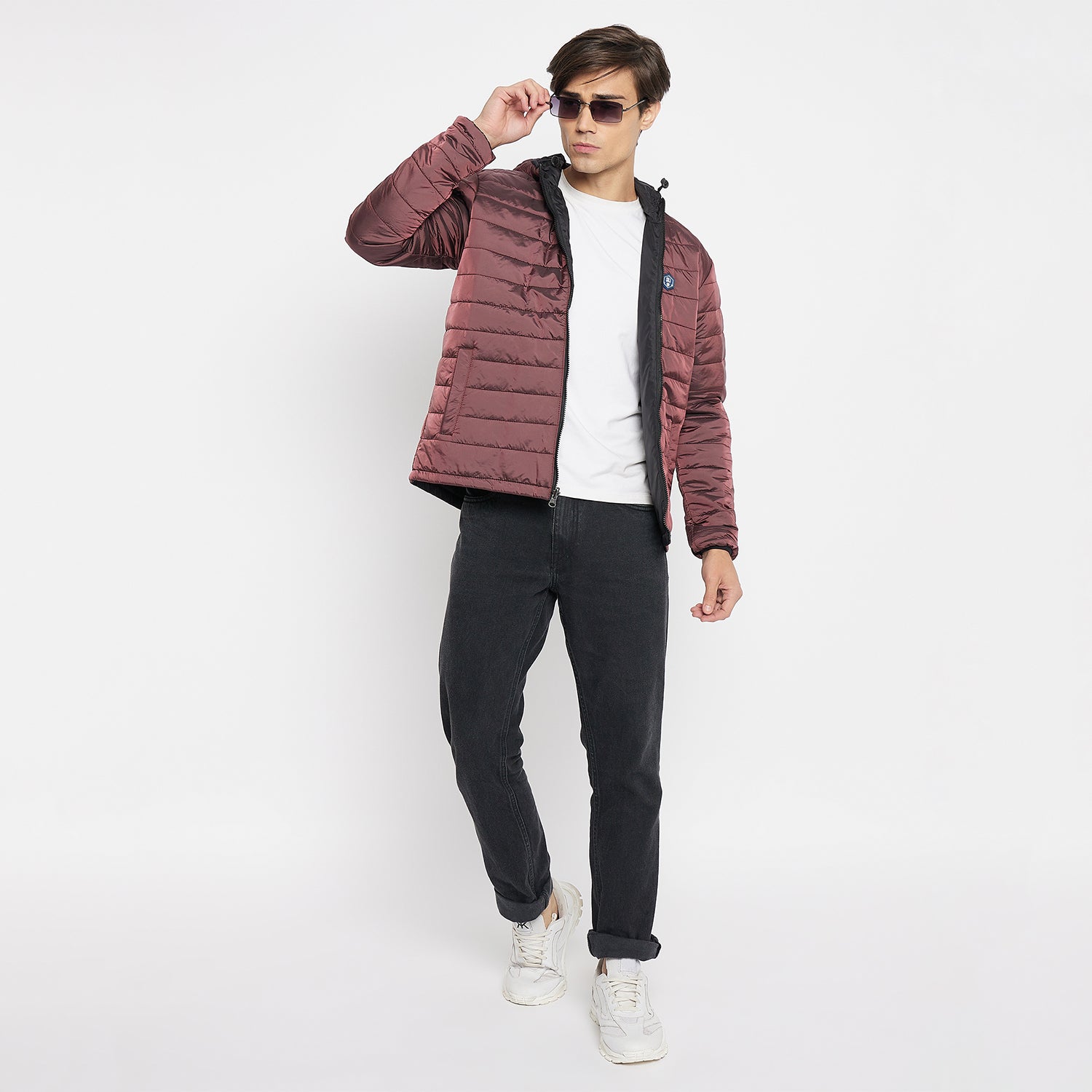Duke Urban Men Full Sleeve Reversible Jacket (SDZ898)