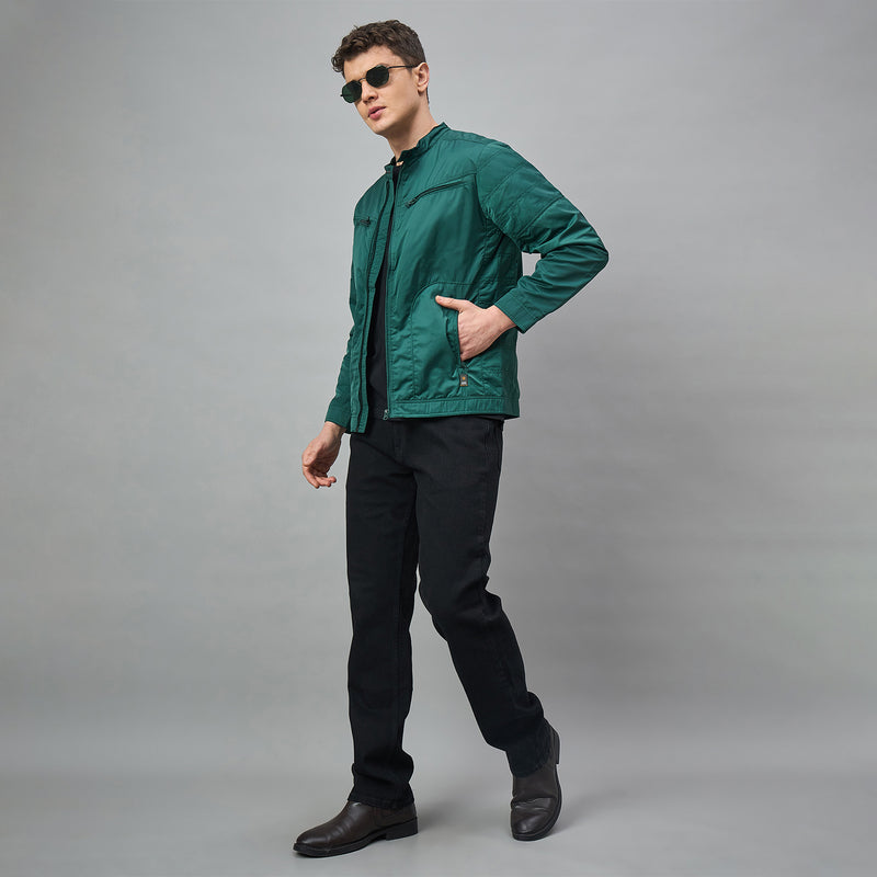 Duke Urban Men Full Sleeve Regular Bomber Jacket (SDZ3096)