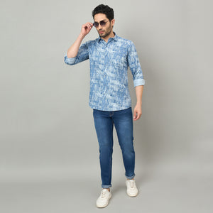 Duke Men Full Sleeve Cotton Shirt (SDO8PRAP)
