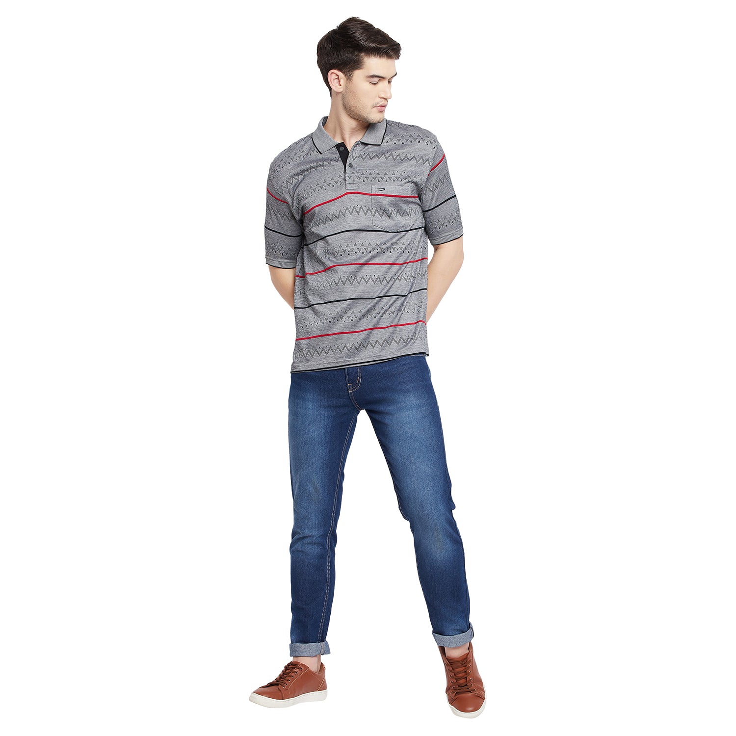 Duke Stardust Men Half Sleeve T.Shirt (LQ4446)