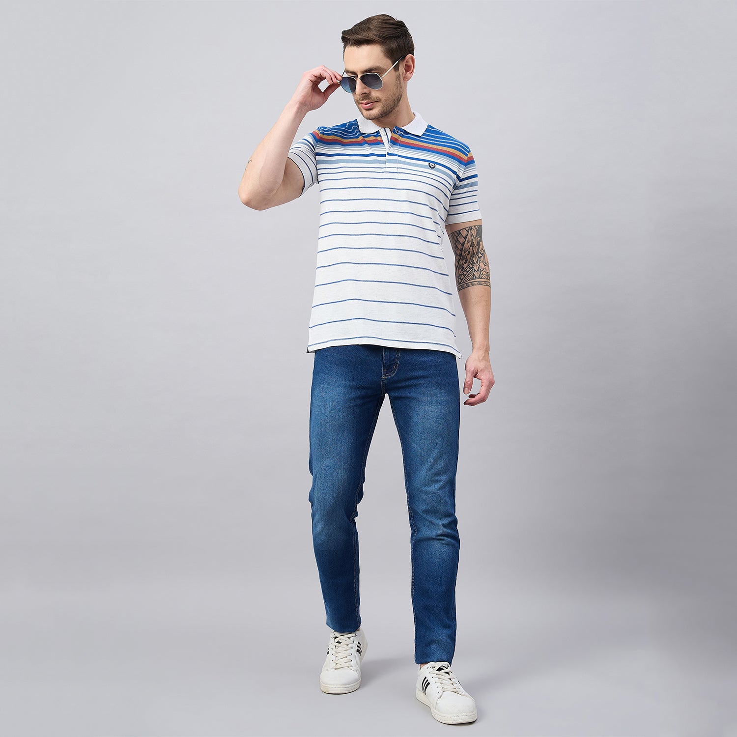 Duke Urban Men Half Sleeve Cotton Polo Tshirt (ON1428)