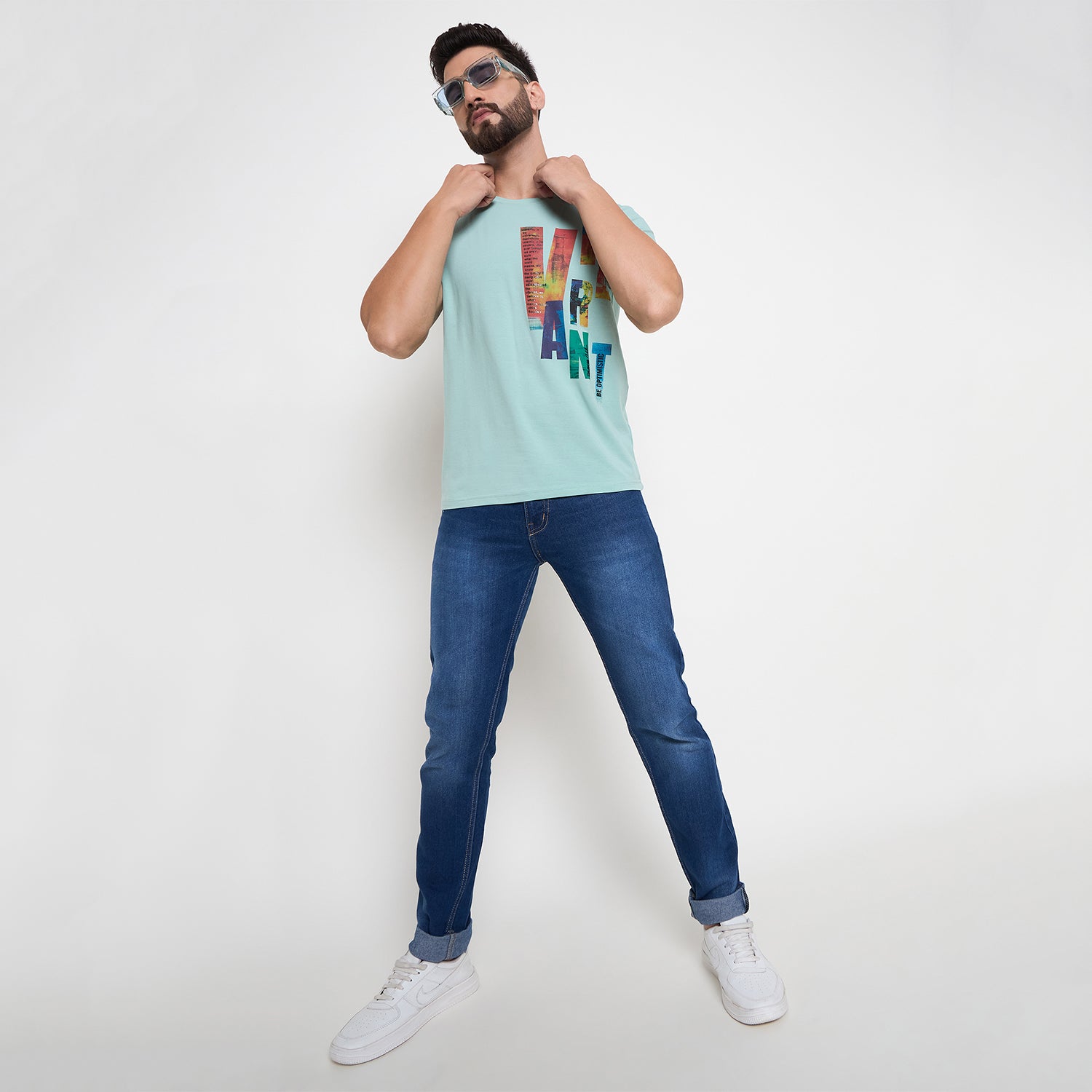Duke Urban Men Half Sleeve Cotton Tshirt (LF7165)