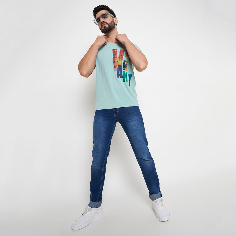 Duke Urban Men Half Sleeve Cotton Tshirt (LF7165)