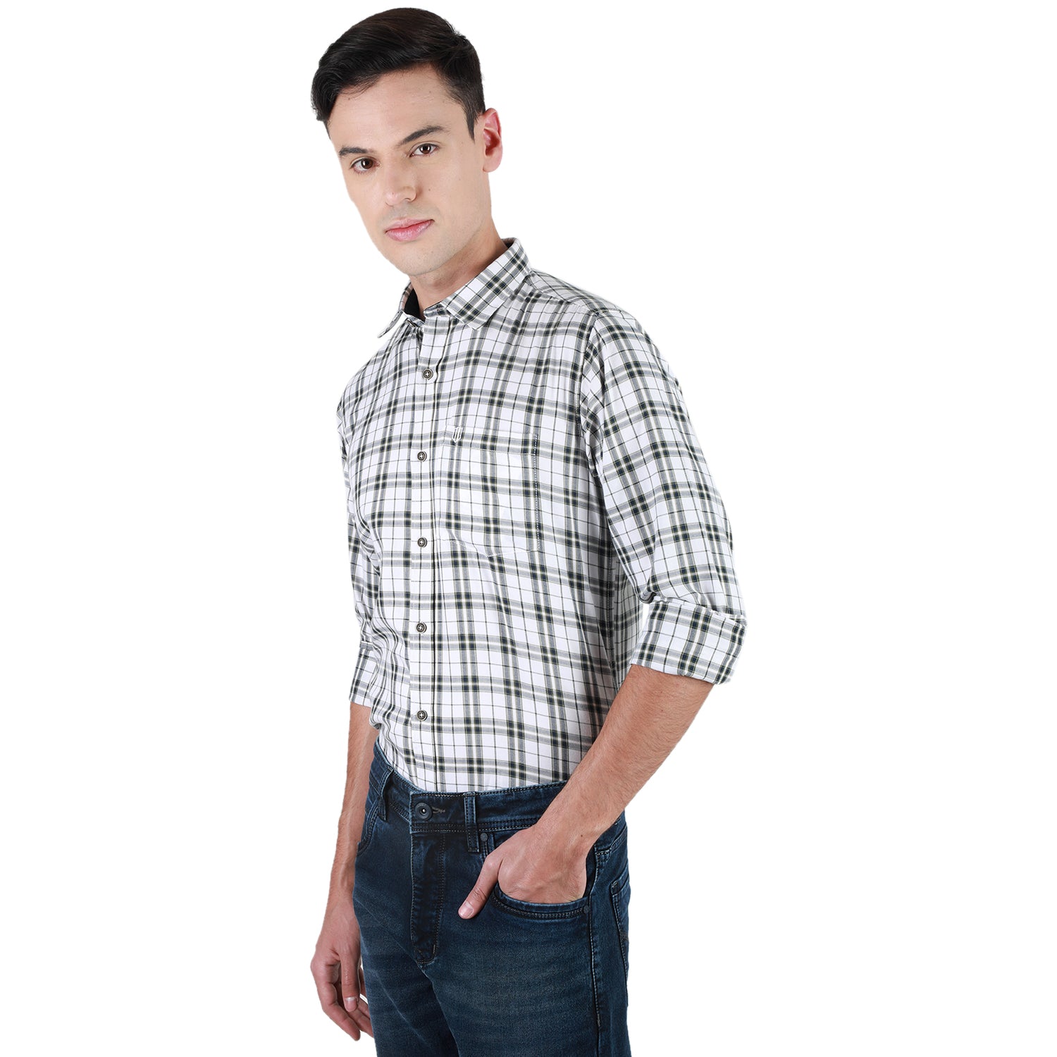 Duke Stardust Men Full Sleeve Cotton Shirt (SDO7CKTV)