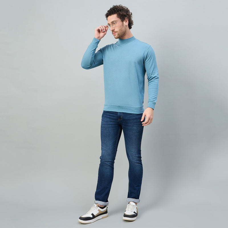 Duke Urban Men Turtle Neck Regular Sweatshirt (LF6435S)